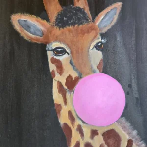 Bubblegum Giraffe